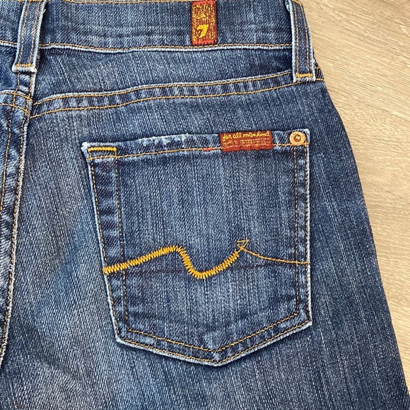 7 for all mankind size 24 (boot cut) - Picture 1 of 7